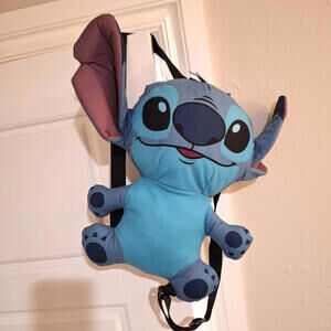 Disney Lilo & Stitch Plush Backpack 15in Kids Bag Original School Daycare Travel
